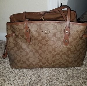 Coach handbag- never used.